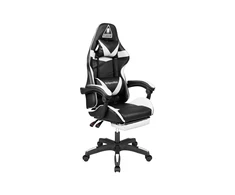 Kruger &amp; Matz GX-150 žaidimų kėdė Juodos ir baltos spalvos
