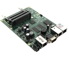 Maršrutizatorius LP Maršrutizatoriaus plokštė RB433 / CPU 300MHz / 64MB RAM / 3x LAN / 3x mPCI / Maršrutizatoriaus OS L4