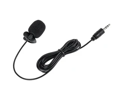Oem Mikrofonas su spaustuku ant 3.5 mm lizdo kabelio 2 m