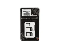 M-Life Oem Nano SIM adapteris 3in1 Juodas