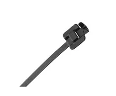 LP Oem Plieninis laidų tvirtinimo dirželis su nailono danga 45cm 6.3mm