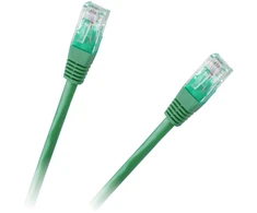 LP Oem Patchcord UTP 8c kabelis CCA 1m Žalias