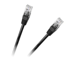 Oem Patchcord kabelis UTP 8c kištukas-kištukas 1.5 m CCA juodas