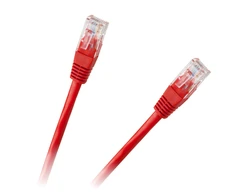 LP Oem Patchcord UTP kabelis CCA 8c 1.5m Raudonas