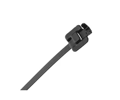 Opaska Oem Plieninis laidų tvirtinimo dirželis su nailono danga 6.3mm 30cm
