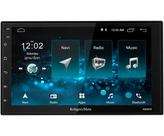 Automagnetola Kruger &amp; Matz KM2010 CarPlay / AndroidAuto Car Radio