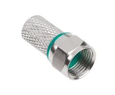 Wtyk Adapteris F jungtis hq+cu sandariklis rg6-u