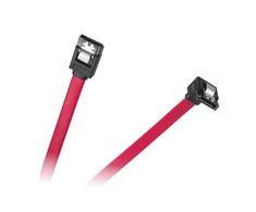 Oem SATA kabelis tiesus kištukas - kampinis kištukas 0.5 m