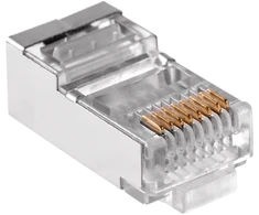 Wtyk Telefono kištukas. RJ45 8P 8C + EKRANAS