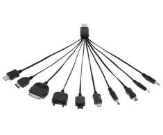 LP Oem Universalus USB laidas GSM įkrovimui (10 tipų)