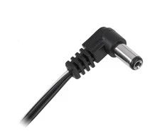 Złącze Maitinimo laidas Kabelio jungtis - kampinis kištukas 2,1x5,5 mm