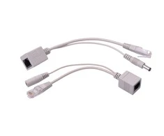 Eurokomp Oem PoE adapteris - maitinimas per LAN - RJ45 į DC jungtį - 2 vnt