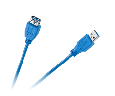 Cabletech Oem USB 3.0 - USB 3.0 kabelis 1.8m Mėlyna