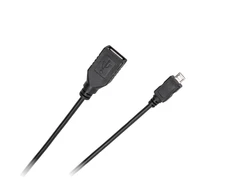 Cabletech USB - micro USB laidas 0,2m