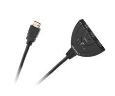 Złącze Oem HDMI jungiklio jungtis ant 1 išvesties / 2 įėjimų kabelio.