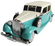 LTC Garsiakalbis bluetooth retro ws-1934 ,10w,radio fm,usb, tf,wyświetlacz led,akumulator 1500mah,szmaragdowo-balta