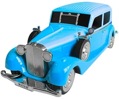 LTC Garsiakalbis bluetooth retro ws-1934 ,10w,radio fm,usb, tf,wyświetlacz led,akumulator 1500mah,mėlyna-balta