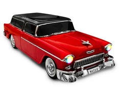 LTC Garsiakalbis bluetooth retro ws-1955 ,10w,radio fm,usb, tf,wyświetlacz led,akumulator 1500mah,raudona