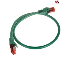 MACLEAN MCTV-300G Maclean MCTV-300G Patchcord UTP cat6 Kabelio kištukas-kištukas 0,5m žalias