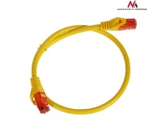 MACLEAN MCTV-300Y Maclean MCTV-300Y Patchcord UTP cat6 Kabelio kištukas-kištukas 0,5m geltonas