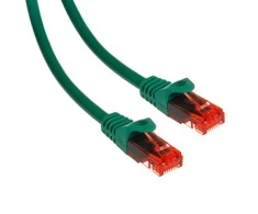 MACLEAN MCTV-301G Maclean MCTV-301G Patchcord UTP cat6 Kabelio kištukas-kištukas 1m žalias