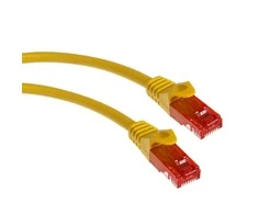 MACLEAN MCTV-302Y Maclean MCTV-302Y Patchcord UTP cat6 Kabelio kištukas-kištukas 2m geltonas