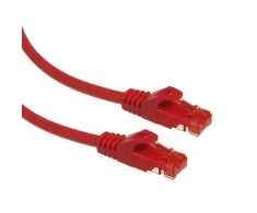 MACLEAN MCTV-303R Maclean MCTV-303R Patchcord UTP cat6 Kabelio kištukas-kištukas 3m raudonas