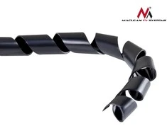 Maclean MCTV-685 B 43133 Kabelio maskavimo dangtelis (8,7 * 10 mm) 3 m juodas spiralinis