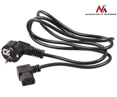 MACLEAN MCTV-802 Maclean MCTV-802 Kampinis maitinimo kabelis 3 kontaktų 1,5M kištukas EU