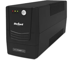 Nepertraukiamo maitinimo šaltinis UPS REBEL modelis Nanopower 850 atsijungus 850VA 480W 230V 50Hz