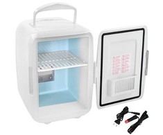 Ruhhy Automobilinis turistinis šaldytuvas/šildytuvas 2in1 12V 220-240 V, Baltas