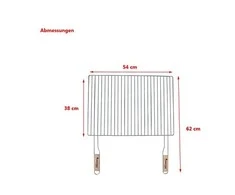 Ruszt FLORALAND MASTER GRILL GROTELĖS GRILIUI 54x38cm