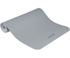Mata gimnastyczna do ćwiczeń joga, pilates, fitness, 183x61cm, grubość 6mm, materiał TPE, pilka, REBEL ACTIVE