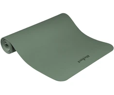 Gimnastikos kilimėlis jogai, pilatesui, fitnesui, 183x61cm, storis 4mm, TPE medžiaga, žalia, REBEL ACTIVE