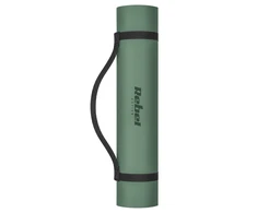 Gimnastikos kilimėlis jogai, pilatesui, fitnesui, 183x61cm, storis 1cm, TPE medžiaga, žalia, REBEL ACTIVE