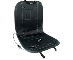 Amio Šildomas sėdynės kilimėlis 98 x 48 cm, 12V DC - juoda