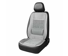 Amio Automobilio sėdynės kilimėlis su karoliukais 110 x 46 cm - pilka