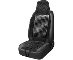 Amio Automobilio sėdynės kilimėlis su karoliukais CSM-16, 45x120 cm - juoda