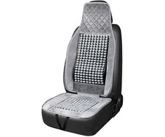 Amio Automobilio sėdynės kilimėlis su karoliukais CSM-17, 45x120 cm - pilka
