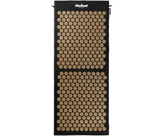 Mata EKO kilimėlis su akupresūros smaigaliais ir pagalve, 110x42cm, XL, pilki smaigaliai, Rebel Active
