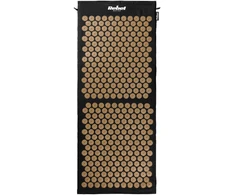 Akupresūros kilimėlis su smaigaliais ir pagalvėle, 110x42cm, XL, auksinė kolce, Rebel Active
