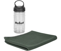 Mały Mažas vėsinantis sportinis rankšluostis 30x80 cm REBEL ACTIVE