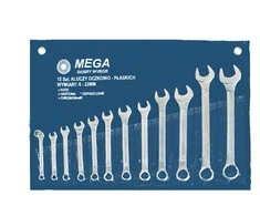 Mega Klucz Kombinuotų raktų rinkinys, 12 vnt., 6–22 mm, dėkle