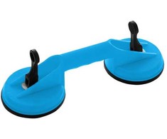 Uchwyt Laikiklis Laikiklis - siurbtukas stiklui 2 * 120 mm, keliamoji galia 80 kg