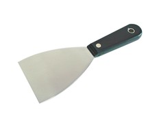 Mega Szpachelka 100 mm poliruota mentelė su plastikine rankena
