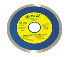 Mega Pilnas deimantinis diskas (statybinė medžiaga) 230 * 2,4 * 5,0 * 22,2