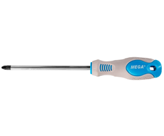 Wkrętak Pozidriv atsuktuvas pz3x150mm, CRV, minkštas lietimui