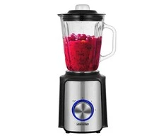 Mesko | Maišytuvas | MS 4080 | Tabletop | 600 W | Jar material Glass | Jar capacity 1.5 L | Ice crushing | Juodas/Sidabrinis