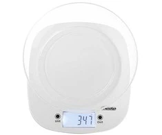 Virtuvinės svarstyklės Mesko Adler virtuvės svarstyklės su dubeniu | MS 3179w | Graduacija 1 g | Ekrano tipo LCD | Baltas