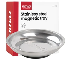 Nerūdijančio plieno magnetinis padėklas, 150 mm AMIO-04915